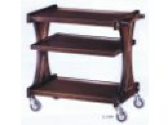 Carrello di servizio legno 3 piani CL 2150.